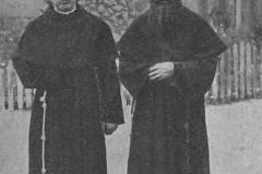 O. Korneli Czupryk i o. Maksymilian Kolbe